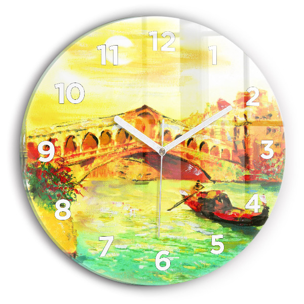 Orologio rotondo Venezia Ponte di Rialto