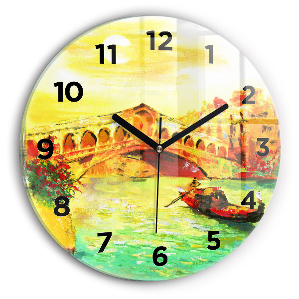 Orologio rotondo Venezia Ponte di Rialto