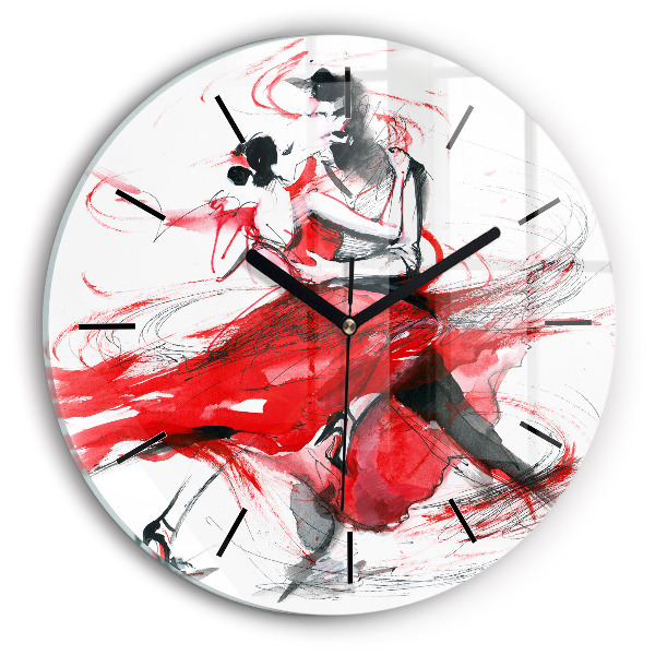 Orologio rotondo Coppia danzante