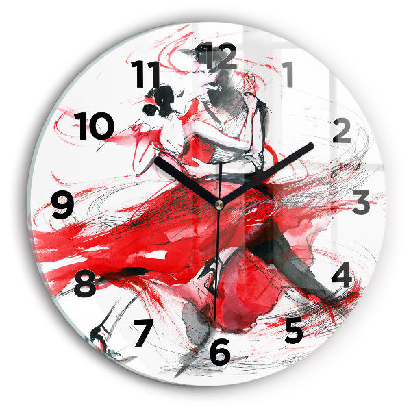 Orologio rotondo Coppia danzante