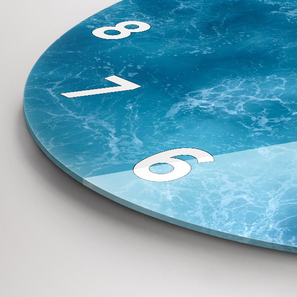 Orologio rotondo Acqua di mare