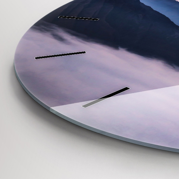 Orologio rotondo Bellissimo paesaggio