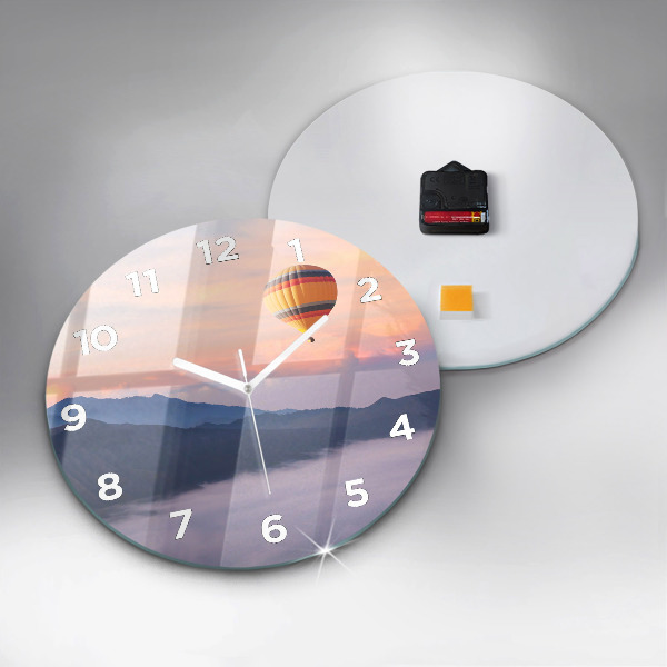 Orologio rotondo Bellissimo paesaggio