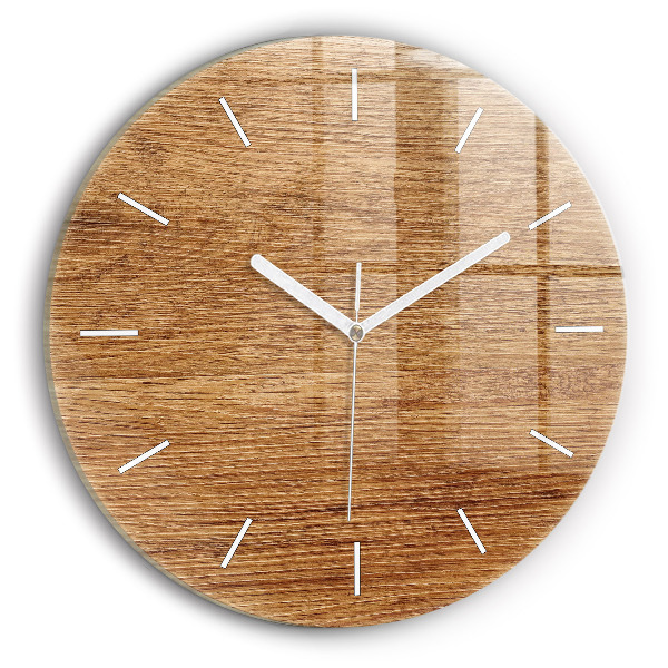 Orologio rotondo Legno chiaro