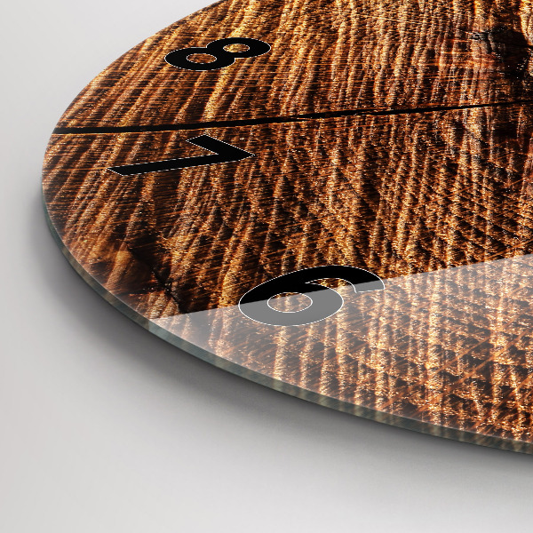 Orologio rotondo Legno decorativo