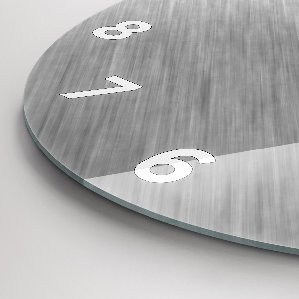 Orologio rotondo Parete metallica