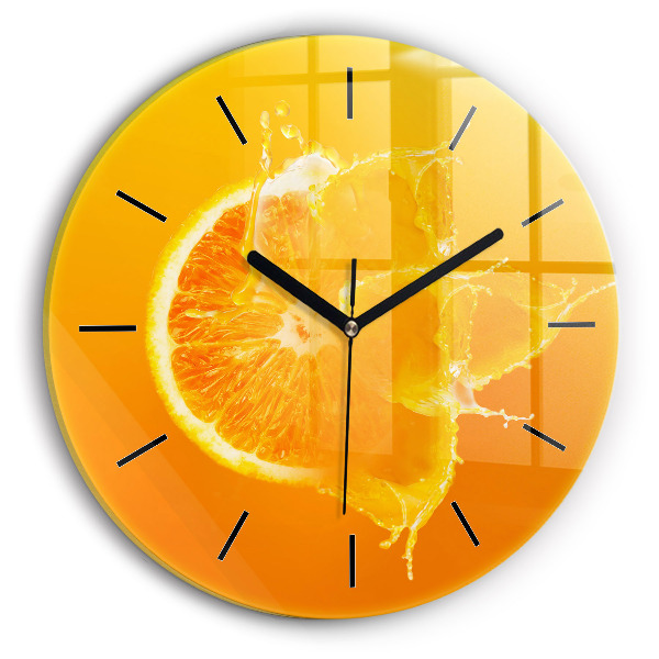 Orologio rotondo Arancia