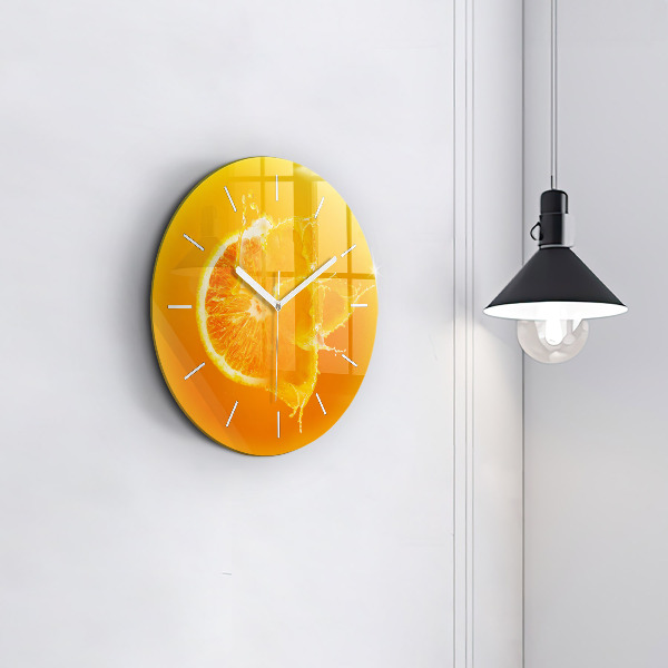 Orologio rotondo Arancia