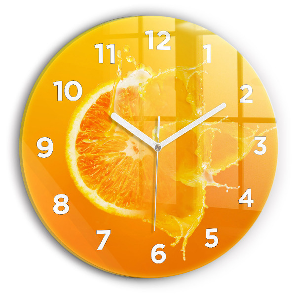 Orologio rotondo Arancia