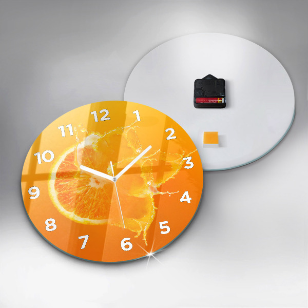 Orologio rotondo Arancia