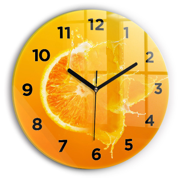 Orologio rotondo Arancia