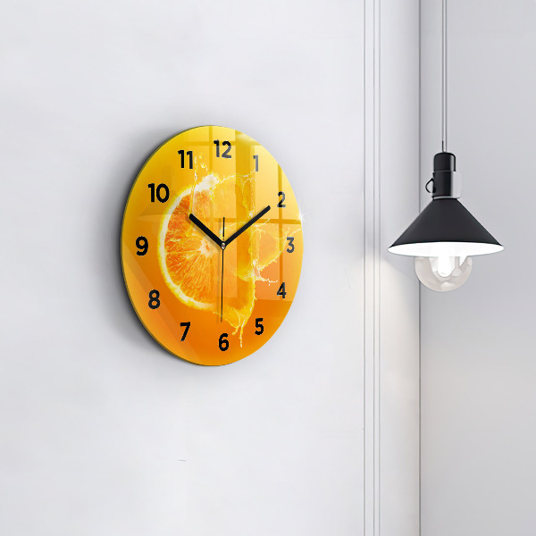 Orologio rotondo Arancia