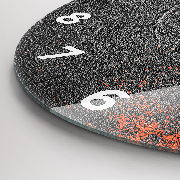 Orologio rotondo Peperoni rossi