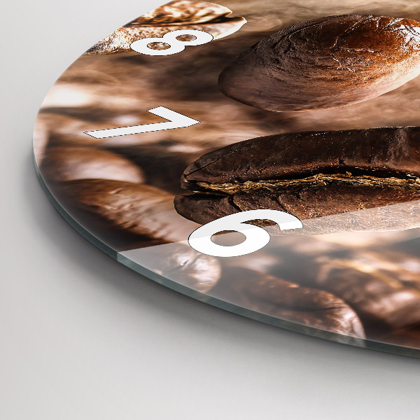 Orologio rotondo Chicchi di caffè