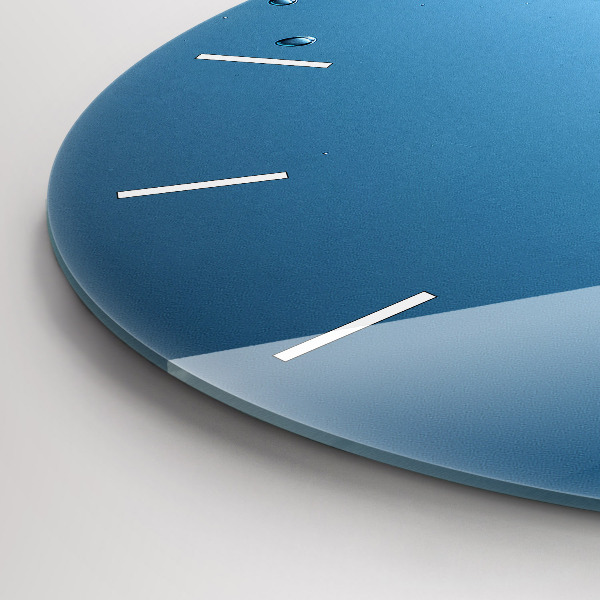 Orologio rotondo in vetro Vista subacquea