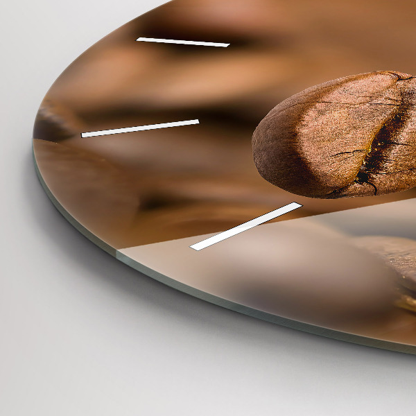 Orologio rotondo in vetro Colori astratti