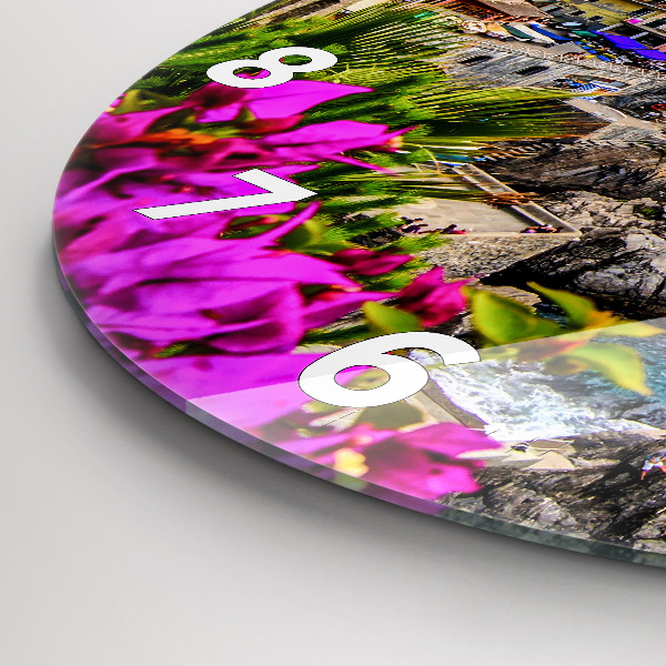 Orologio rotondo Costa delle Cinque Terre