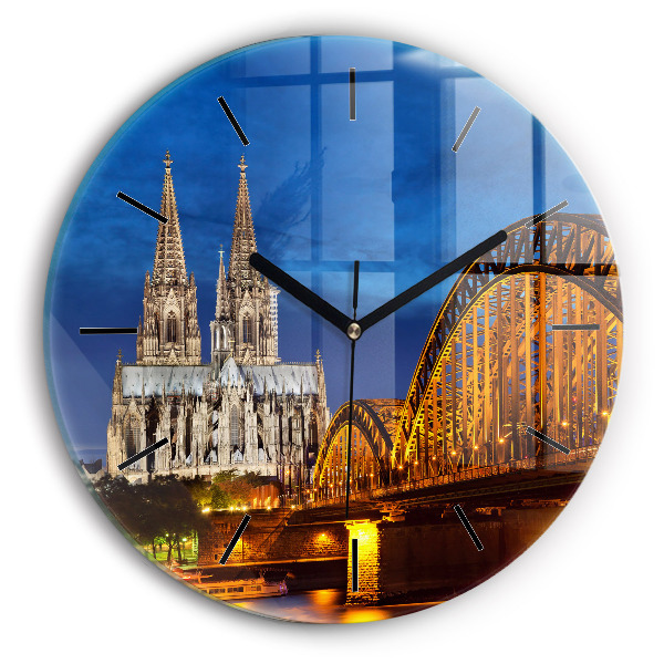 Orologio rotondo Ponte in Germania