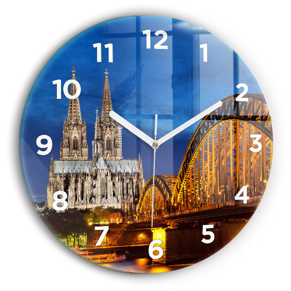 Orologio rotondo Ponte in Germania