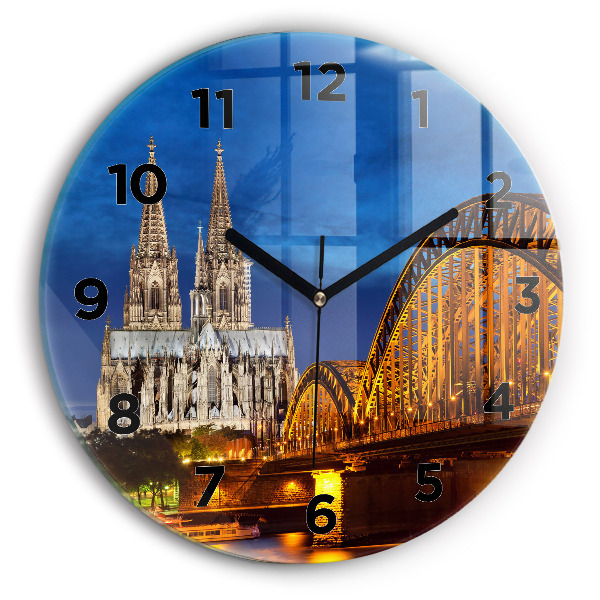 Orologio rotondo Ponte in Germania