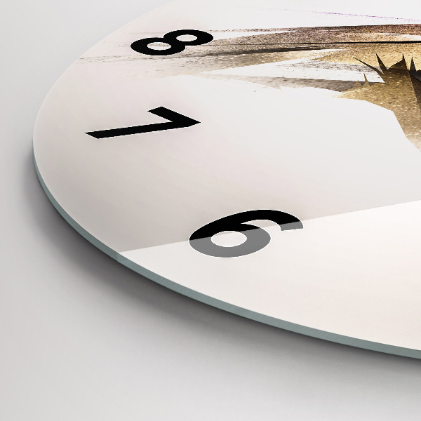 Orologio rotondo Uccello predatore