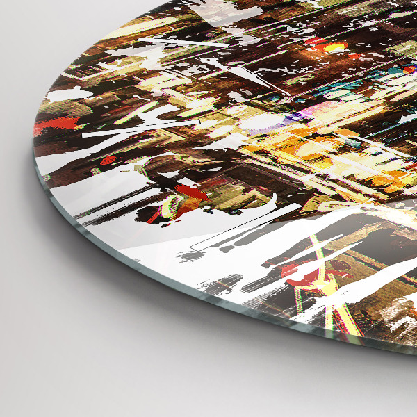 Orologio rotondo Città di New York