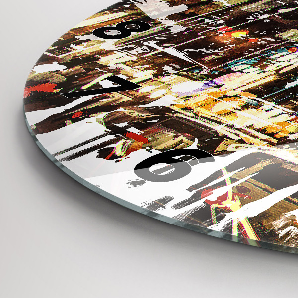 Orologio rotondo Città di New York