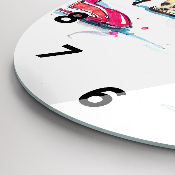 Orologio rotondo L'elemento della femminilità