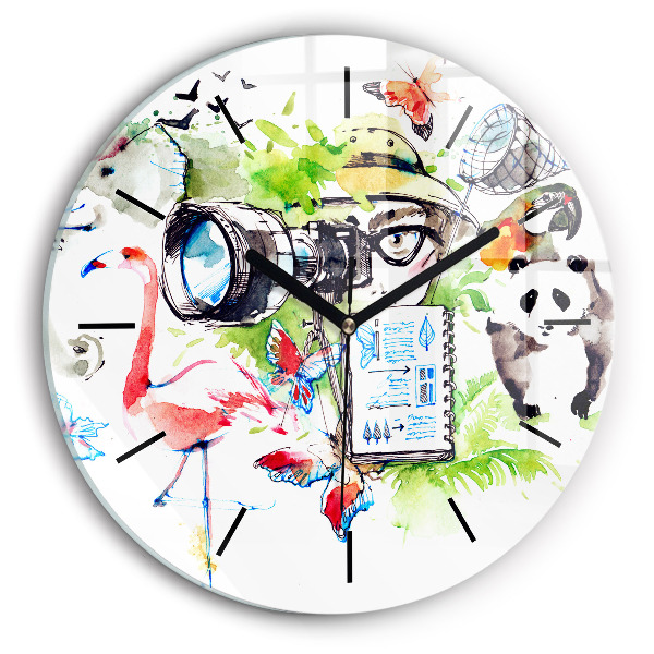 Orologio rotondo Zoologo