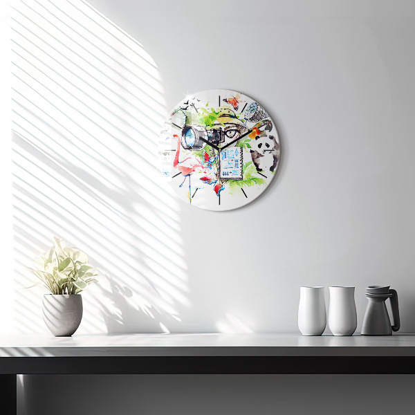 Orologio rotondo Zoologo
