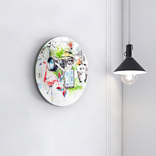 Orologio rotondo Zoologo