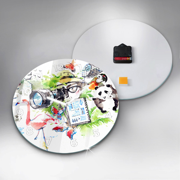 Orologio rotondo Zoologo