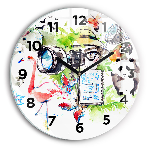 Orologio rotondo Zoologo