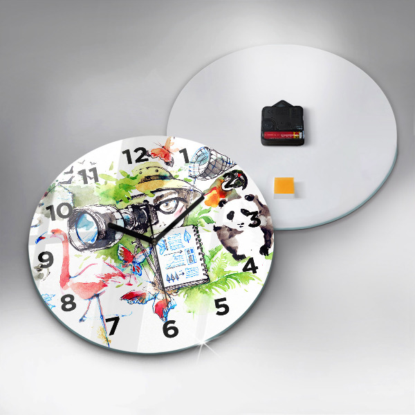 Orologio rotondo Zoologo