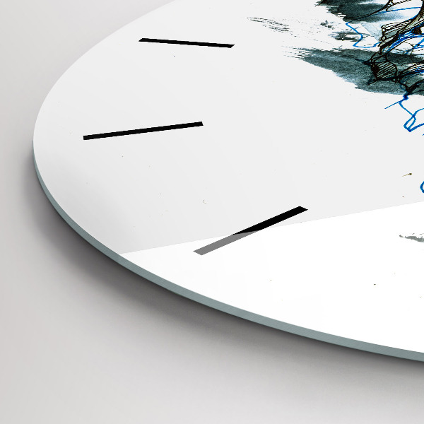 Orologio rotondo Libertà e natura degli uccelli