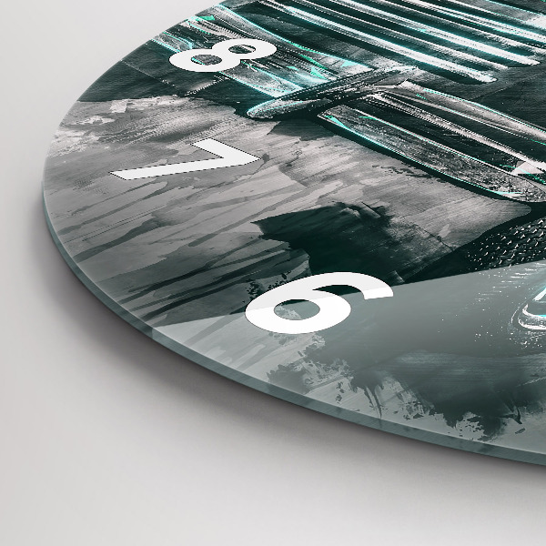 Orologio rotondo Auto della vecchia scuola