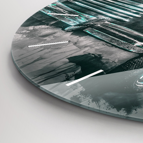 Orologio rotondo Auto della vecchia scuola