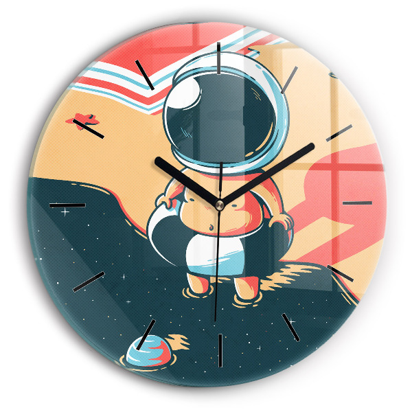 Orologio rotondo Bambino astronauta