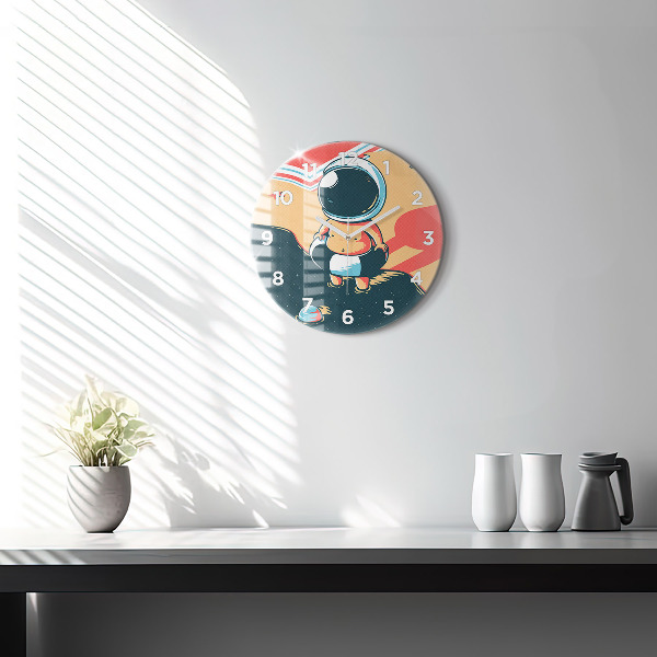 Orologio rotondo Bambino astronauta