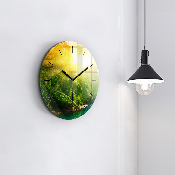 Orologio rotondo Natura pacifica