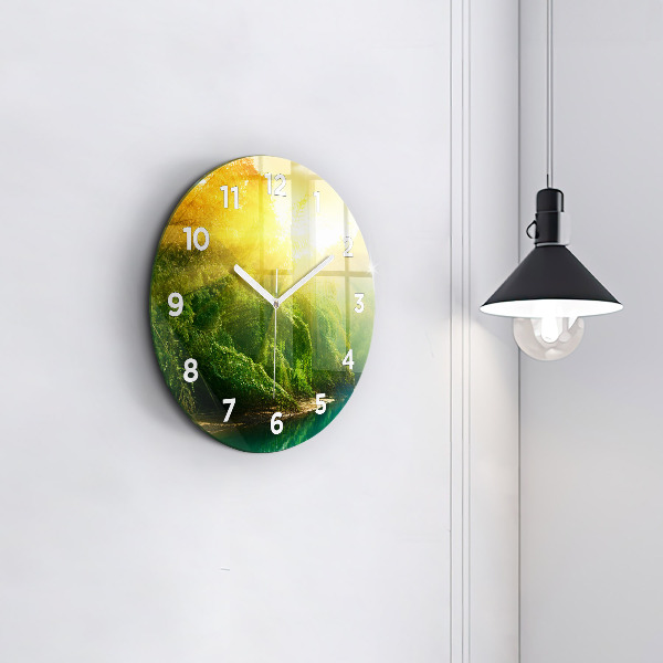 Orologio rotondo Natura pacifica