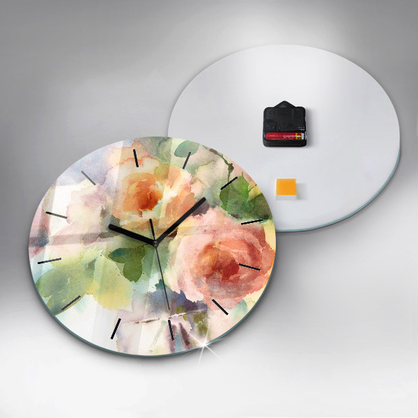 Orologio rotondo Visualizzazione della natura
