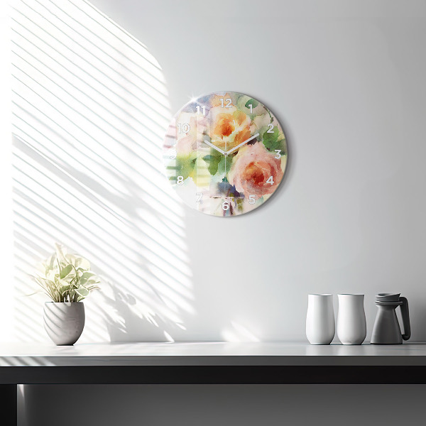 Orologio rotondo Visualizzazione della natura