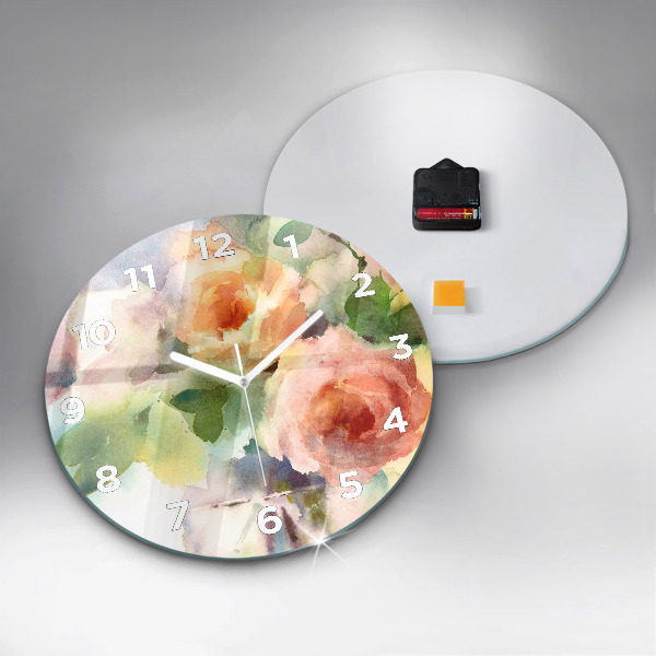 Orologio rotondo Visualizzazione della natura