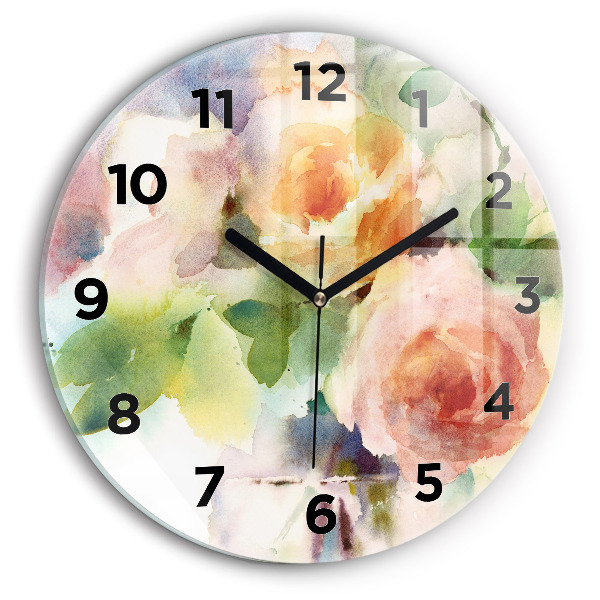 Orologio rotondo Visualizzazione della natura
