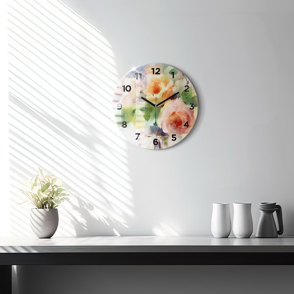 Orologio rotondo Visualizzazione della natura