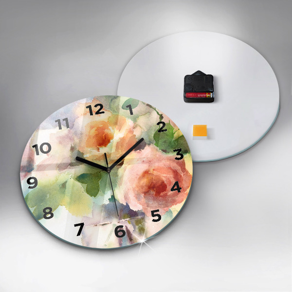 Orologio rotondo Visualizzazione della natura