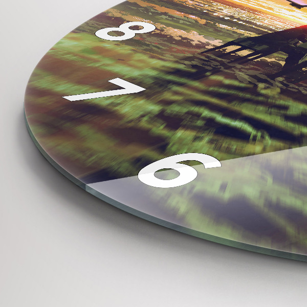 Orologio rotondo Concerto sulla spiaggia