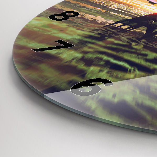 Orologio rotondo Concerto sulla spiaggia