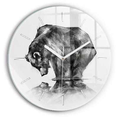 Orologio rotondo Orso dei cartoni animati